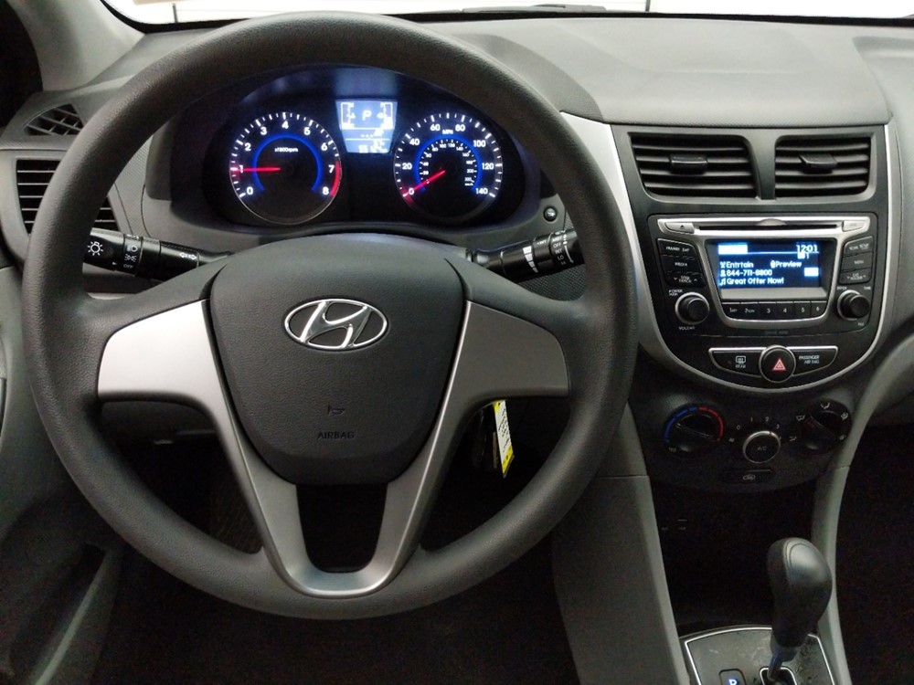 2017 Hyundai Accent - Driver Dash