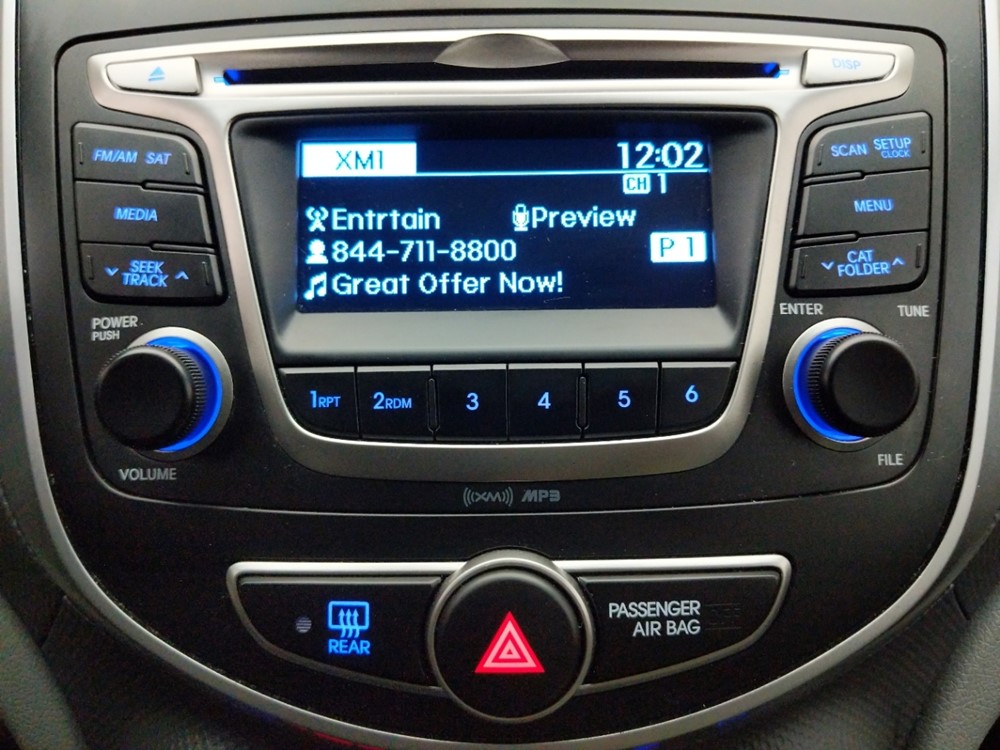 2017 Hyundai Accent - Stereo Package