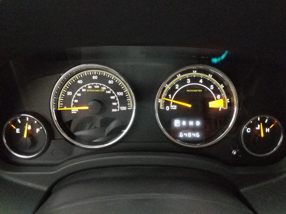 2014 Jeep Compass - Odometer Close Up
