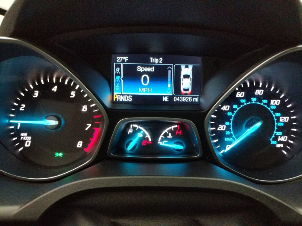 2016 Ford Escape - Odometer Close Up
