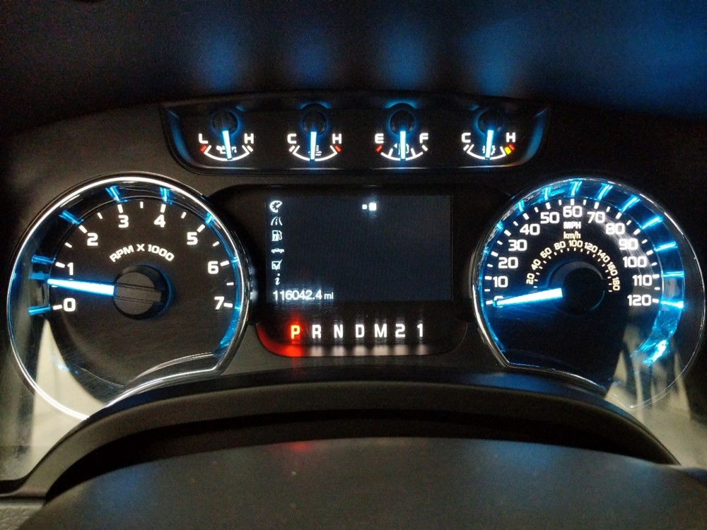 2011 Ford F-150 - Odometer Close Up