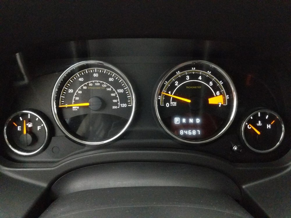 2014 Jeep Compass - Odometer Close Up