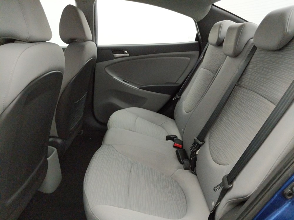 2017 Hyundai Accent - Driver Rear Seat