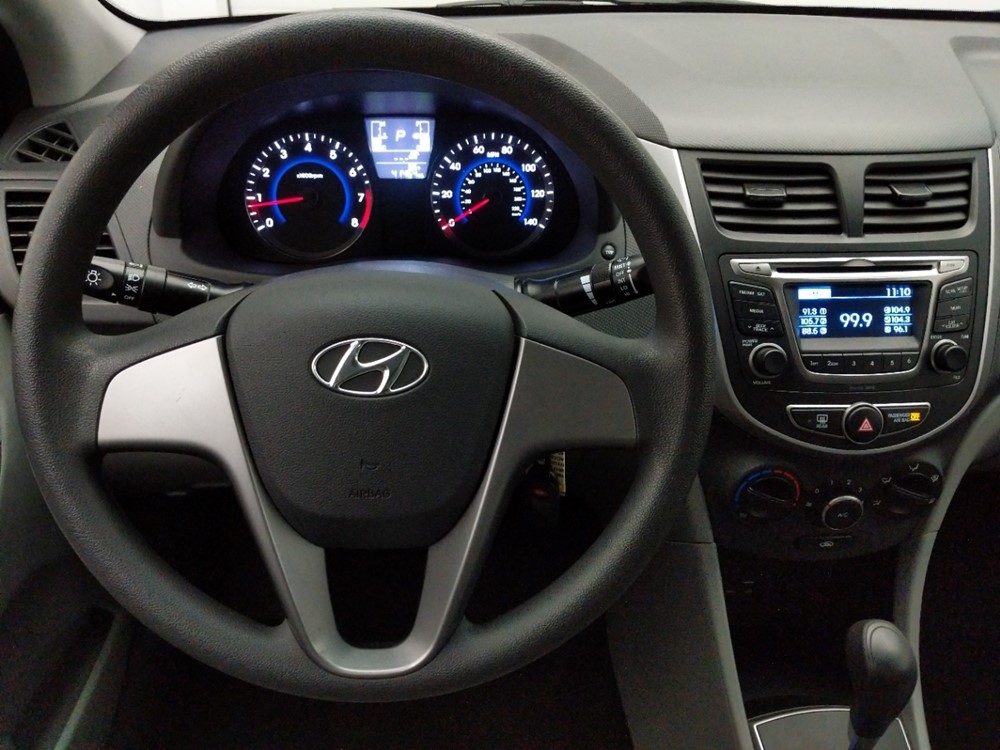 2017 Hyundai Accent - Driver Dash