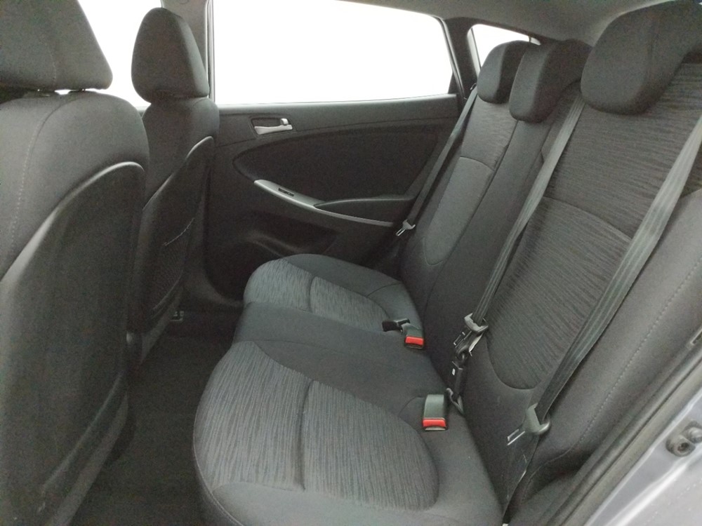2017 Hyundai Accent - Driver Rear Seat