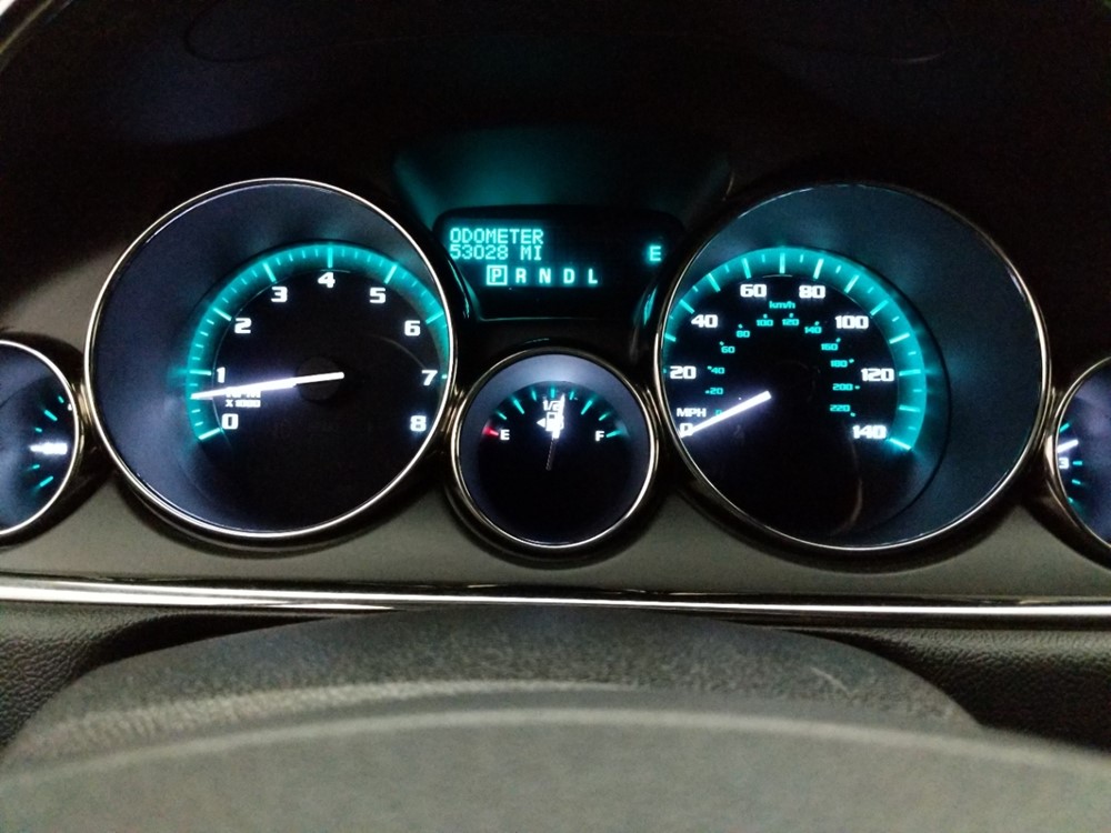 2017 Buick Enclave - Odometer Close Up