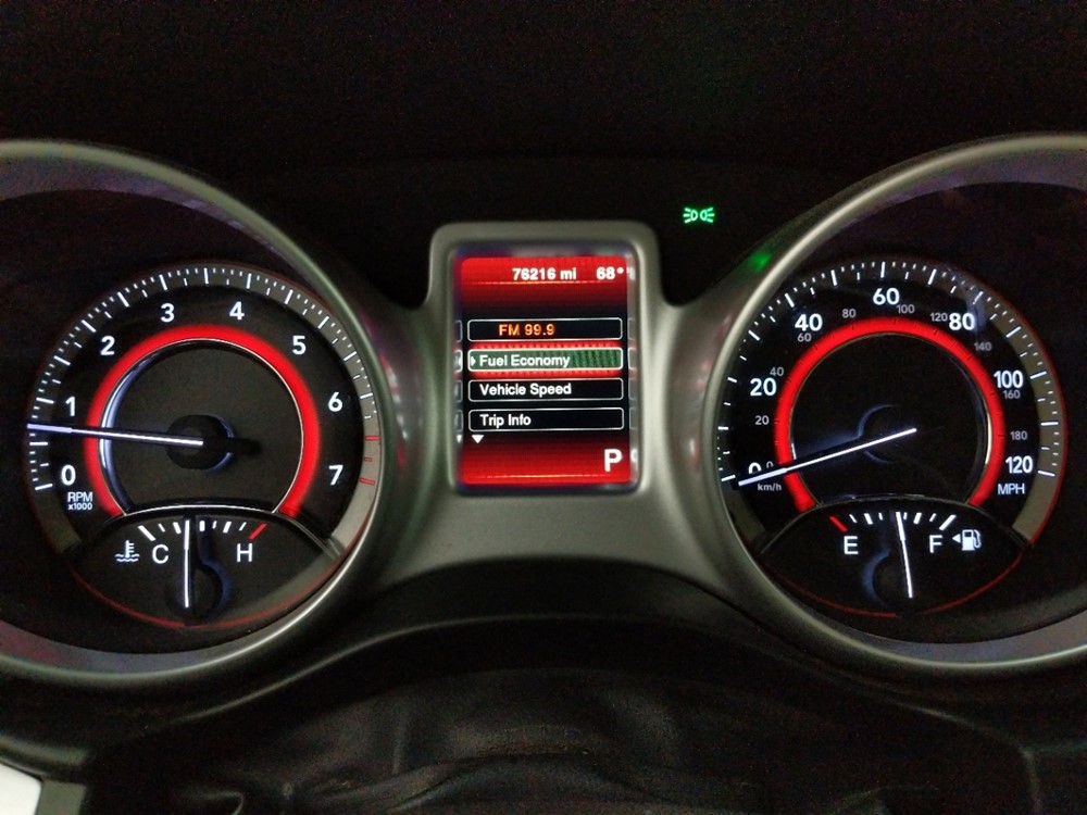 2017 Dodge Journey - Odometer Close Up