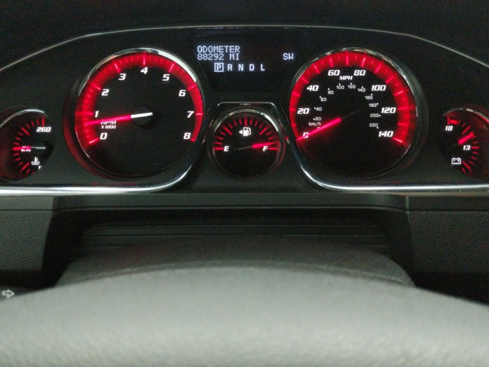 2013 GMC Acadia - Odometer Close Up