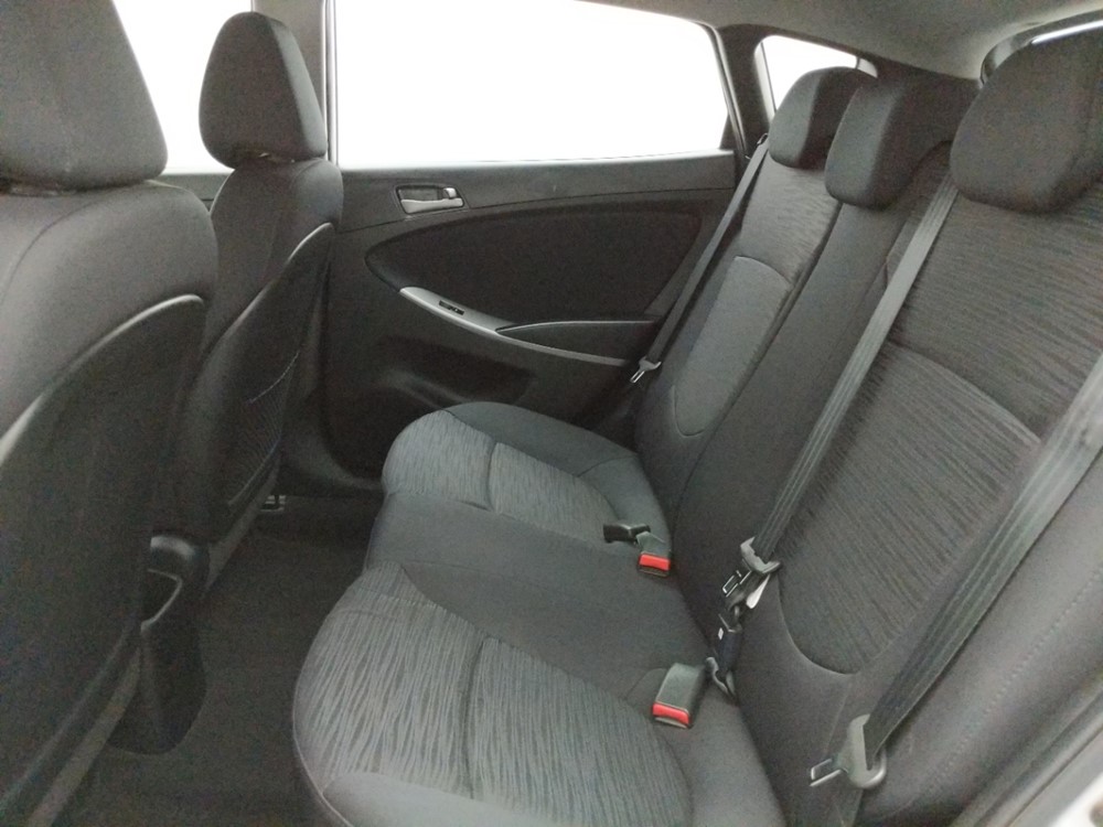 2017 Hyundai Accent - Driver Rear Seat
