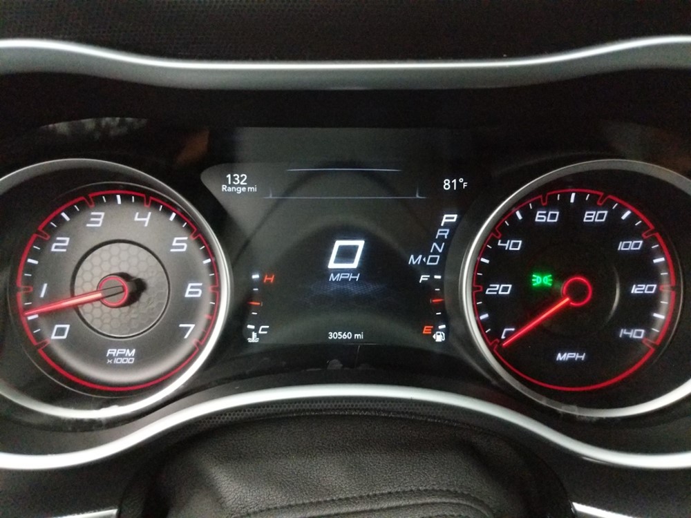 2015 Dodge Charger - Odometer Close Up