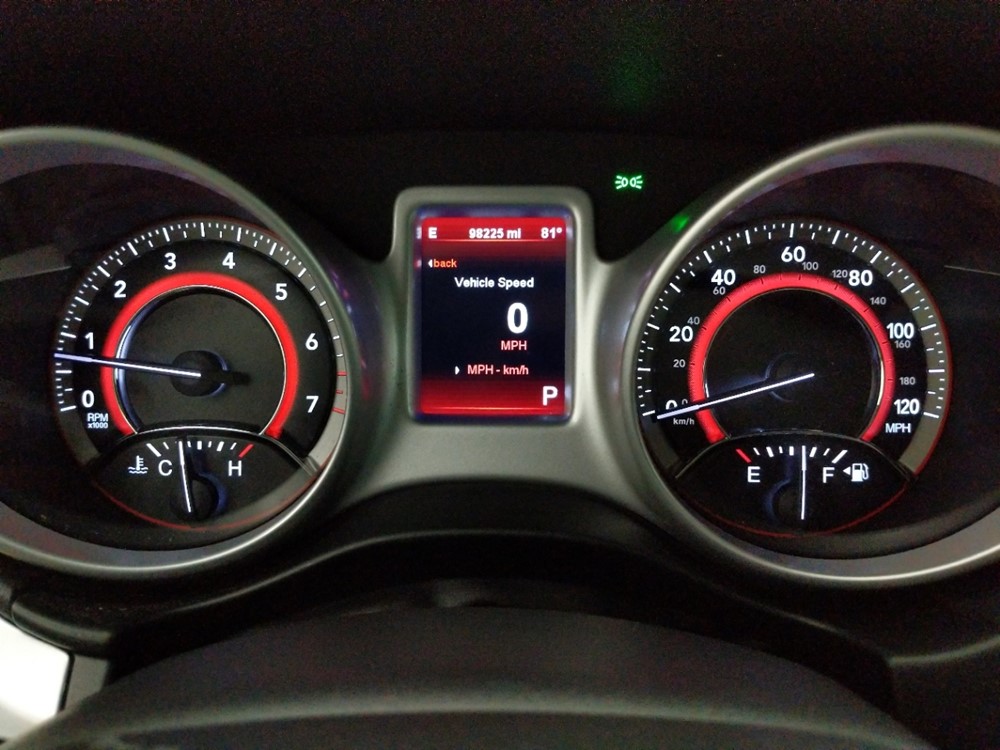 2011 Dodge Journey - Odometer Close Up