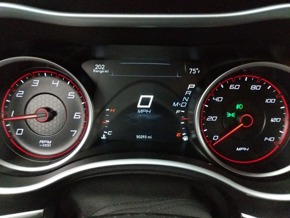 2017 Dodge Charger - Odometer Close Up