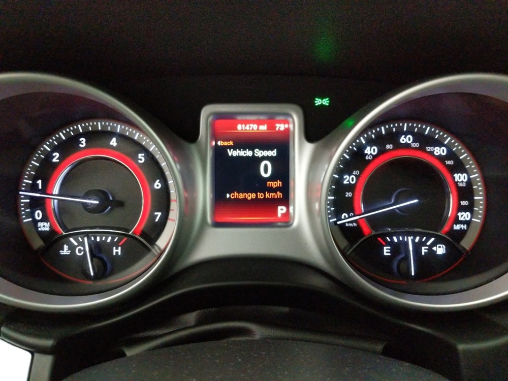 2017 Dodge Journey - Odometer Close Up