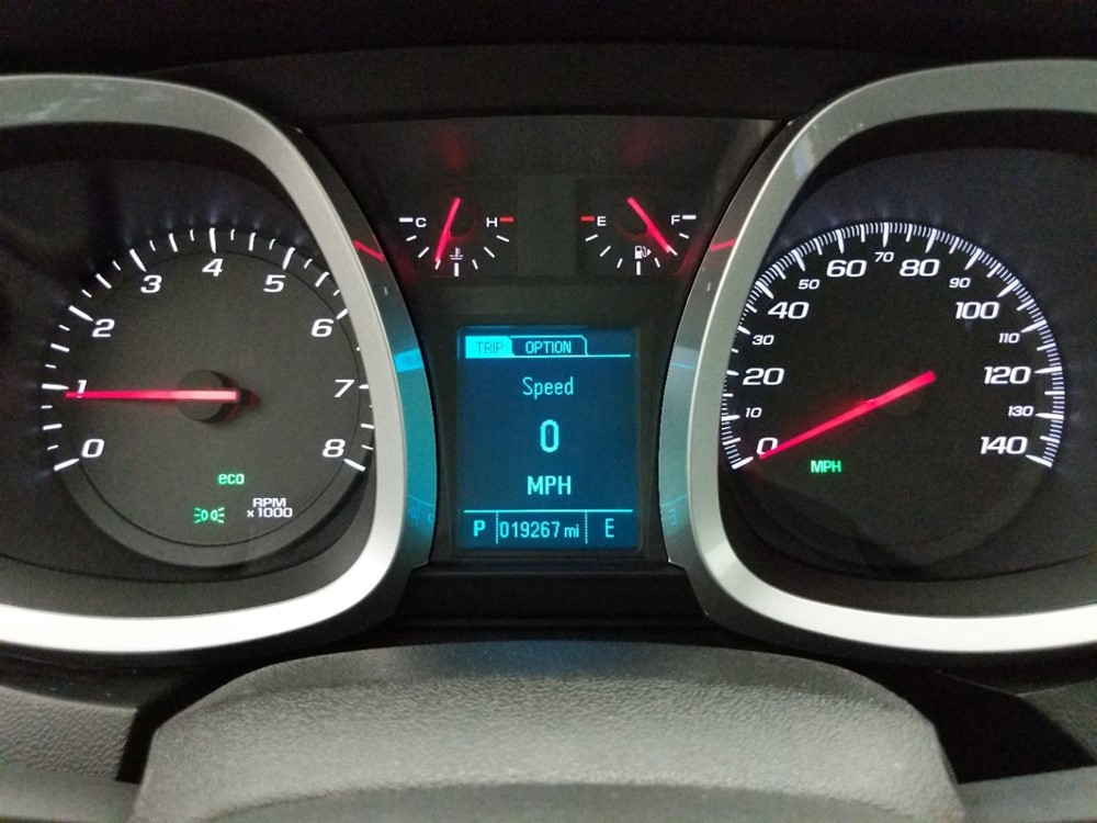 2017 Chevrolet Equinox - Odometer Close Up