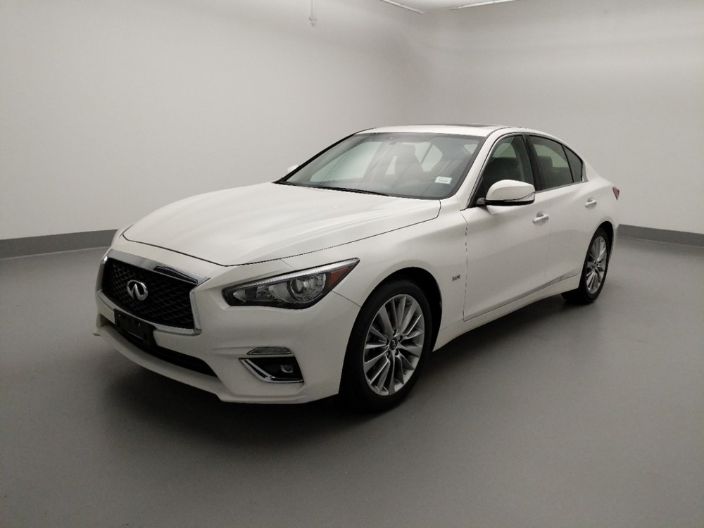 Used 2018 INFINITI Q50 Driver Front Bumper