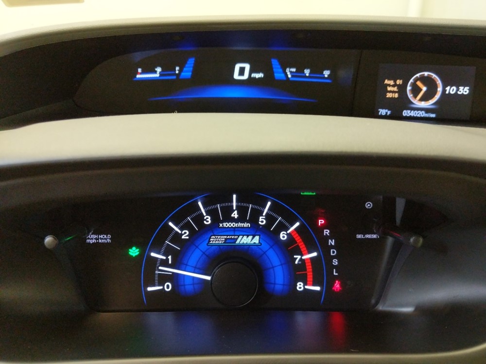 2015 Honda Civic - Odometer Close Up