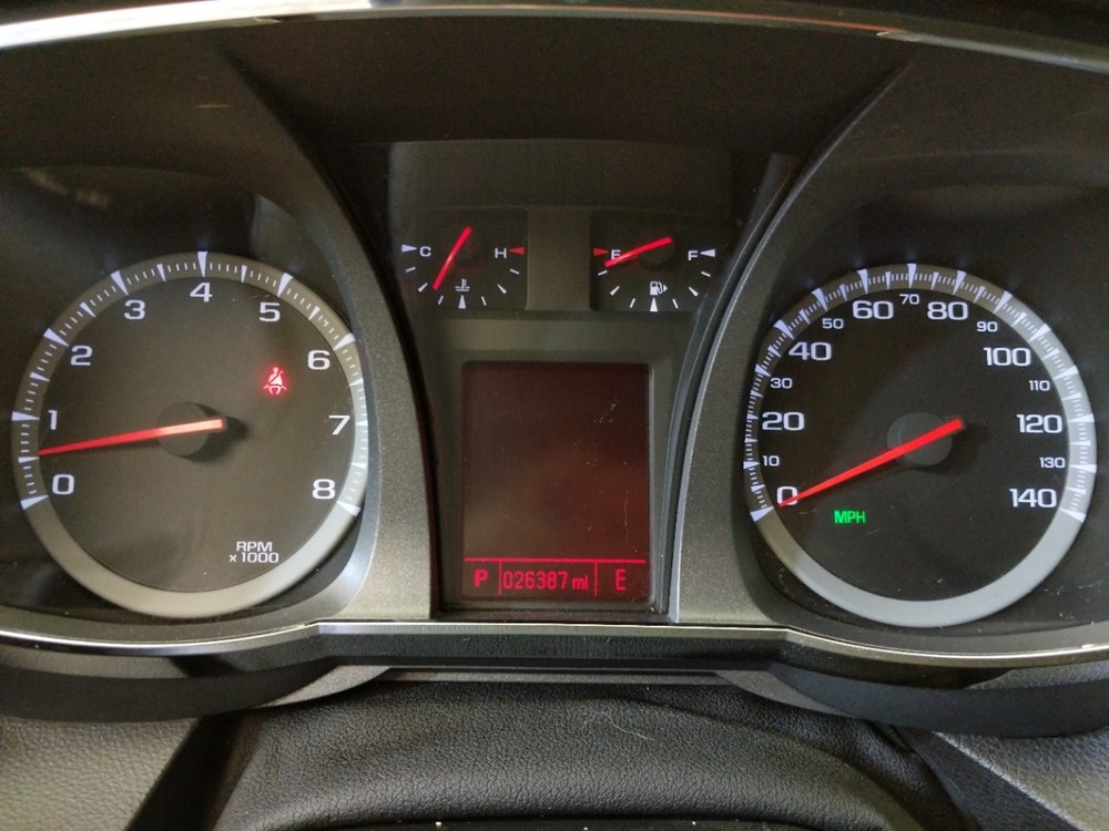2016 GMC Terrain - Odometer Close Up