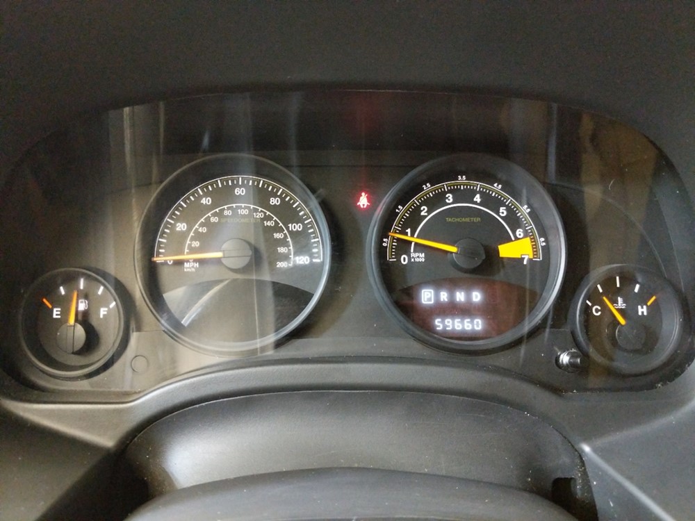 2015 Jeep Patriot - Odometer Close Up