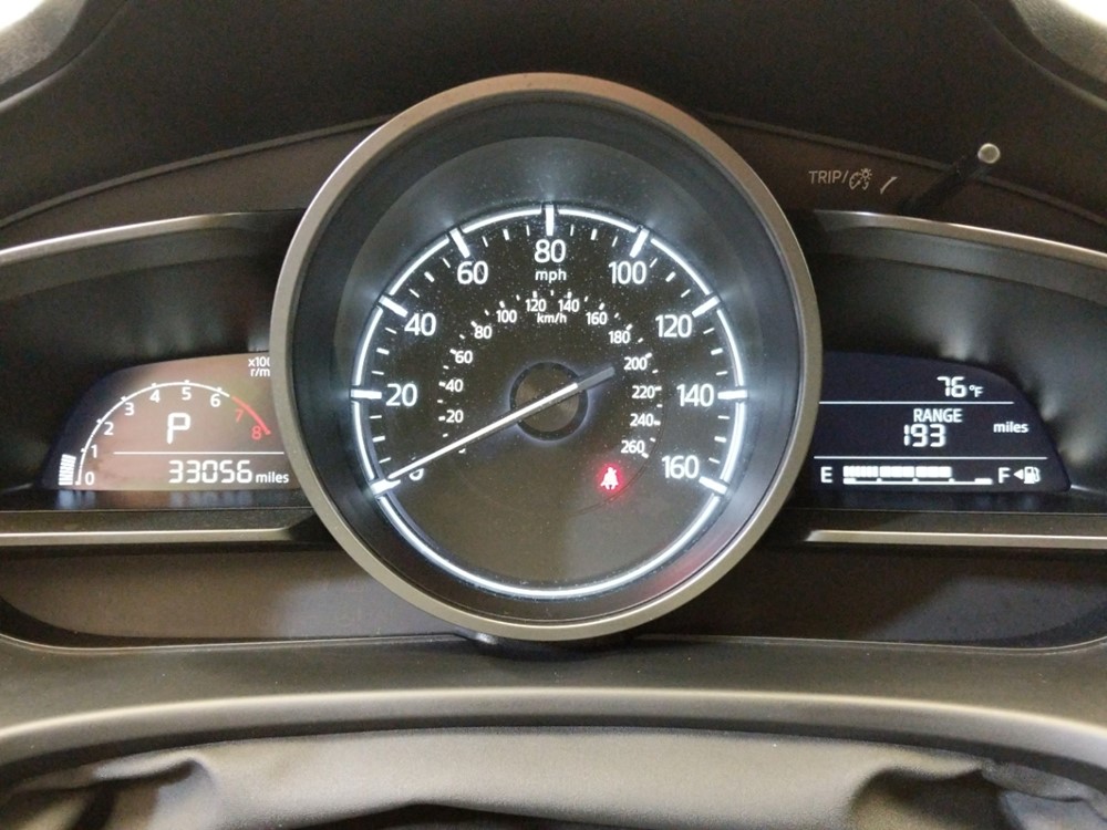 2017 Mazda Mazda3 - Odometer Close Up