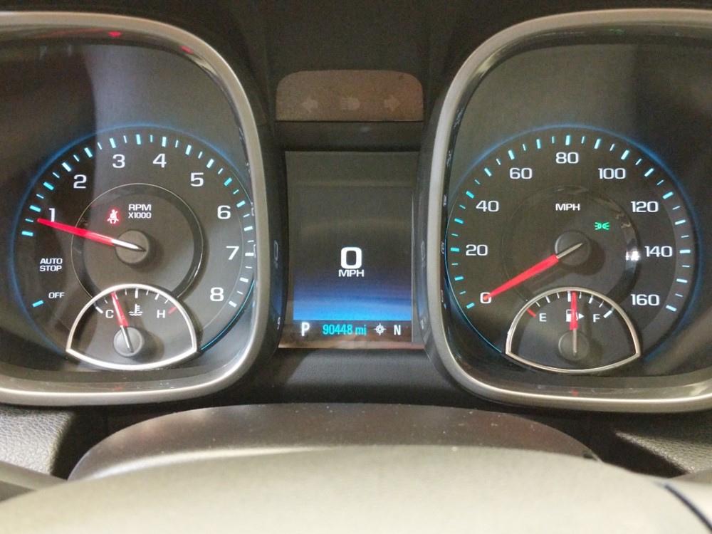 2016 Chevrolet Malibu - Odometer Close Up