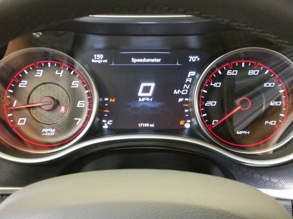 2015 Dodge Charger - Odometer Close Up