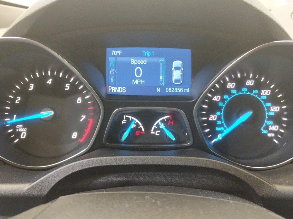 2014 Ford Escape - Odometer Close Up