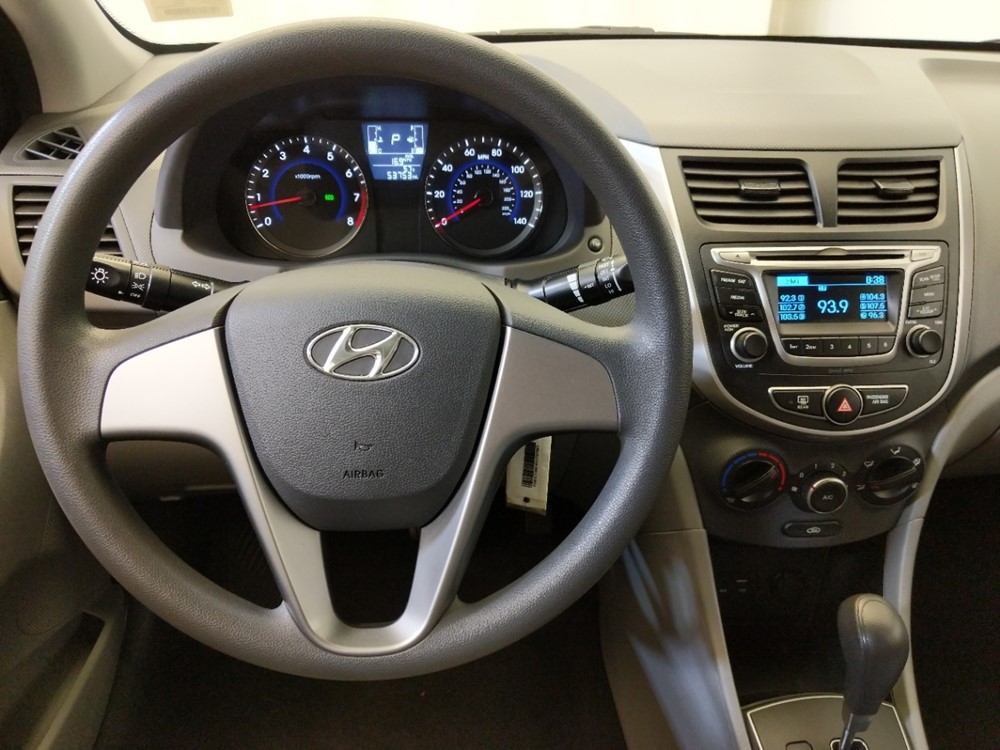 2017 Hyundai Accent - Driver Dash