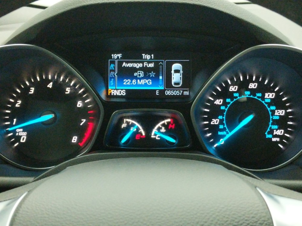 2016 Ford Escape - Odometer Close Up