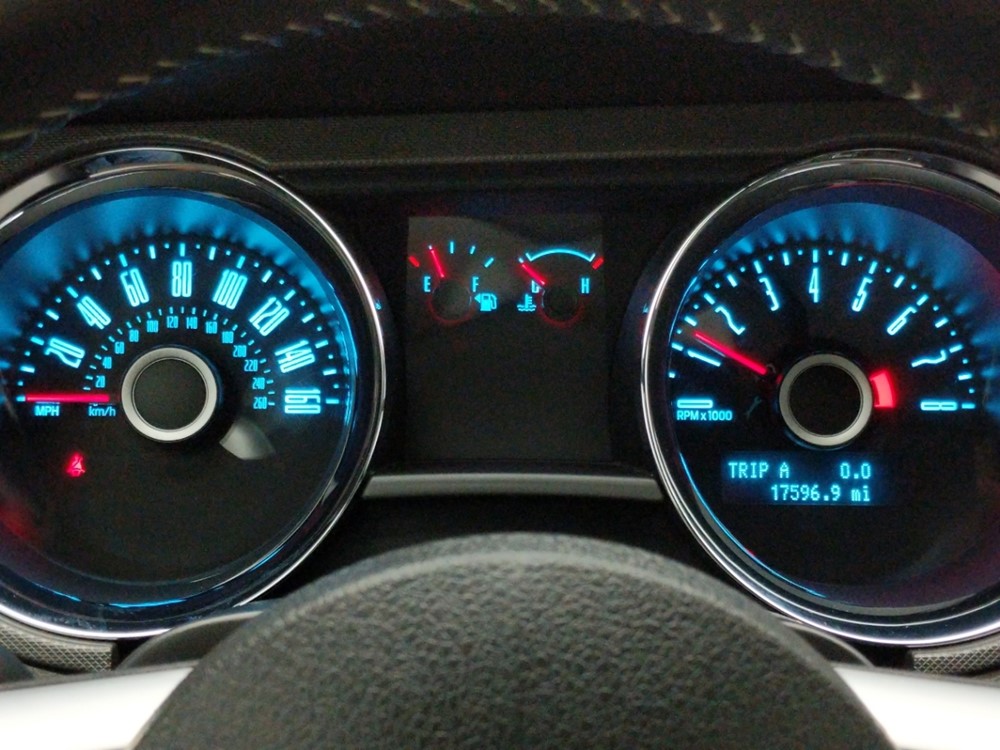 2014 Ford Mustang - Odometer Close Up