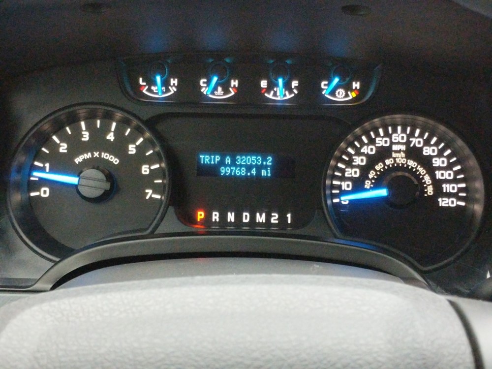 2014 Ford F-150 - Odometer Close Up