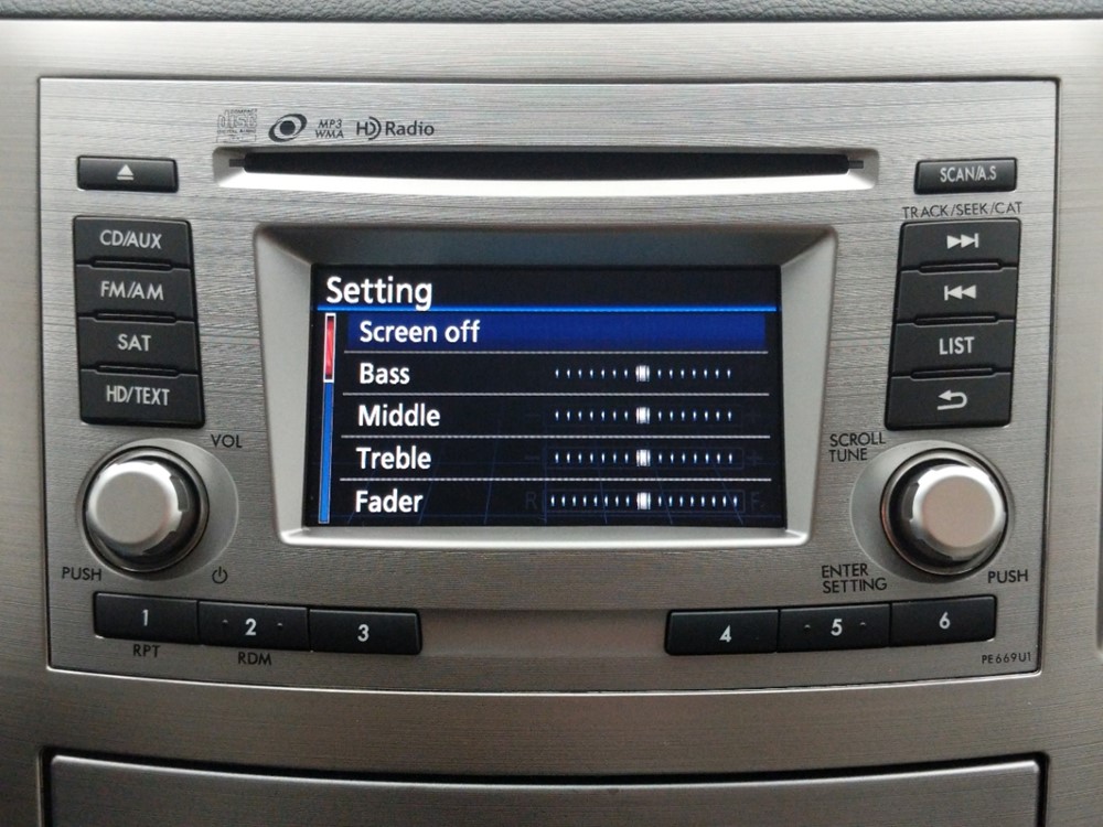 2014 Subaru Legacy - Stereo Package