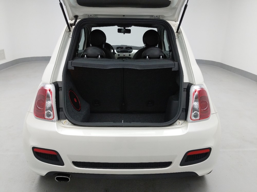 2013 FIAT 500 - Trunk