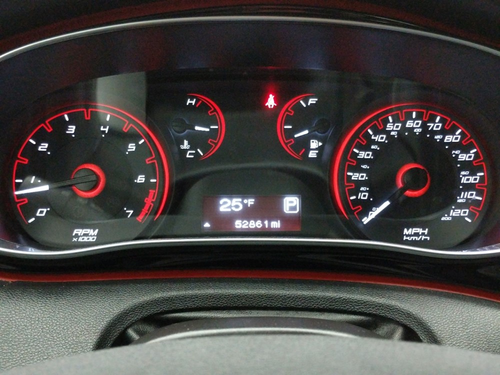 2016 Dodge Dart - Odometer Close Up