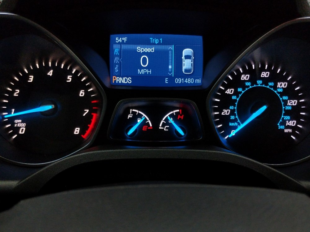 2014 Ford Escape - Odometer Close Up