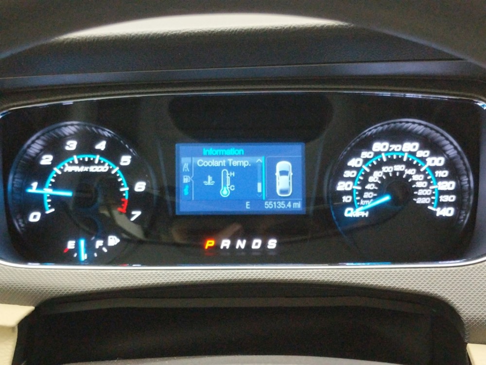 2016 Ford Taurus - Odometer Close Up
