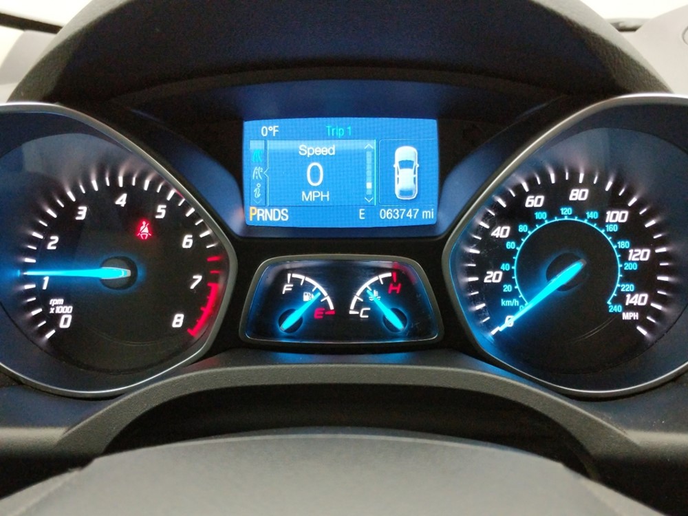 2014 Ford Escape - Odometer Close Up