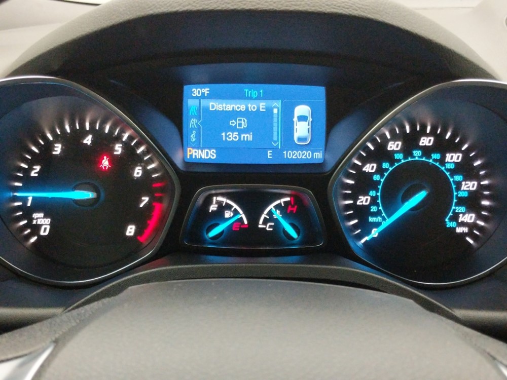 2014 Ford Escape - Odometer Close Up