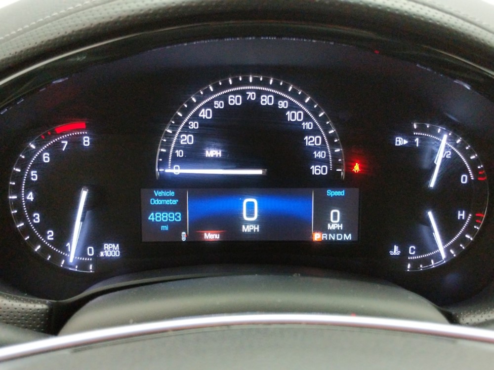 2017 Cadillac XTS - Odometer Close Up
