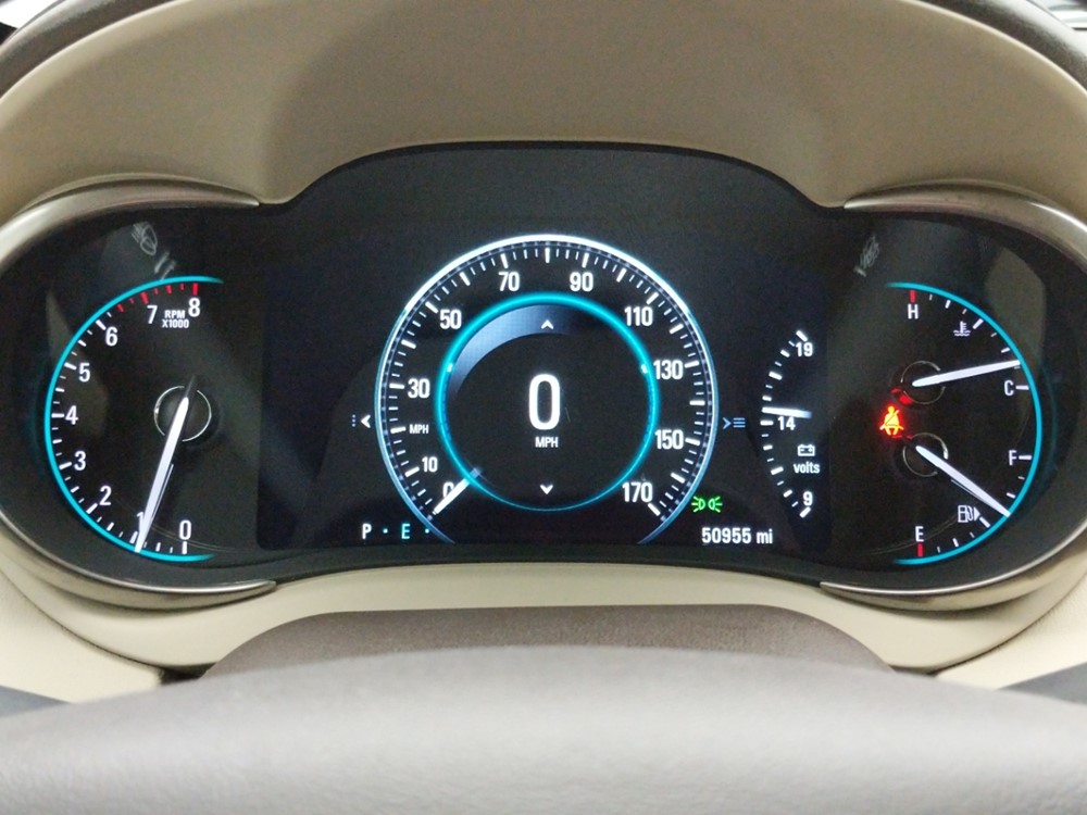 2016 Buick LaCrosse - Odometer Close Up