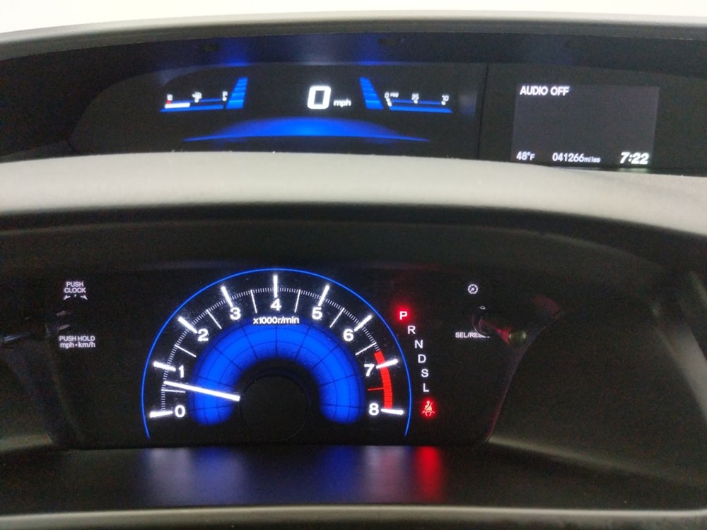 2015 Honda Civic - Odometer Close Up