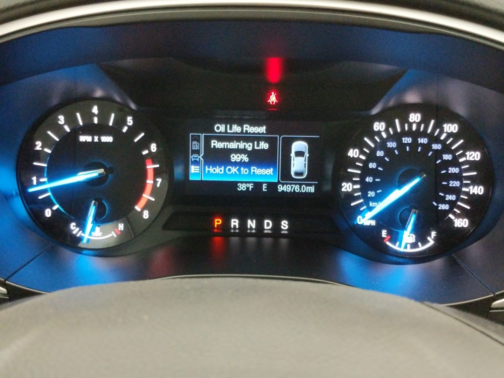 2016 Ford Fusion - Odometer Close Up