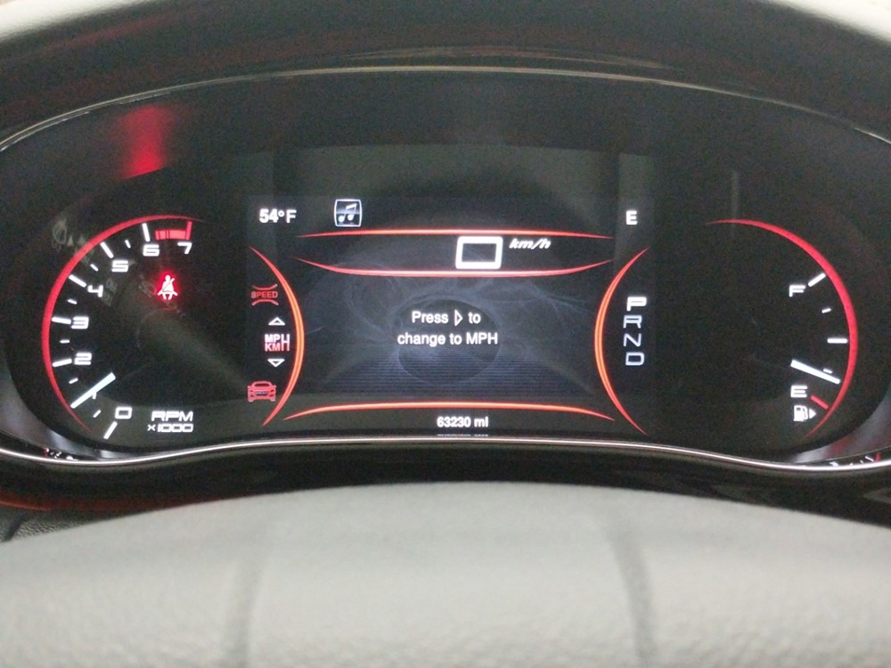 2015 Dodge Dart - Odometer Close Up