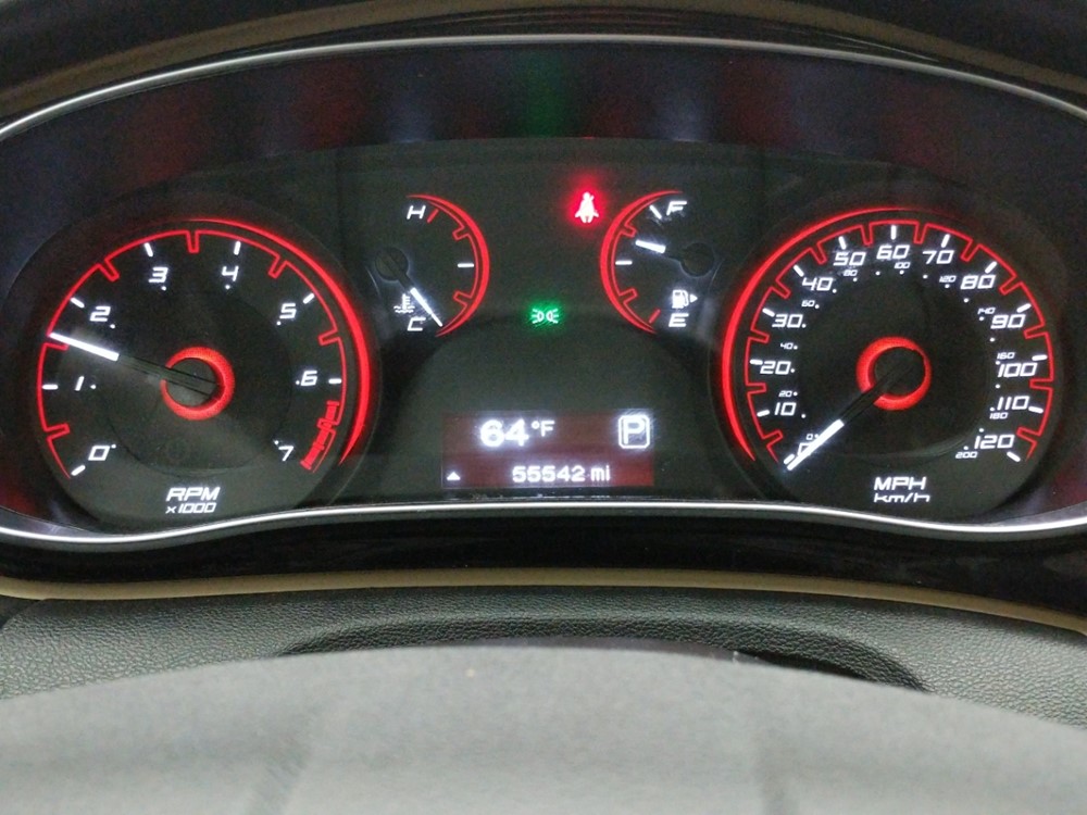 2016 Dodge Dart - Odometer Close Up