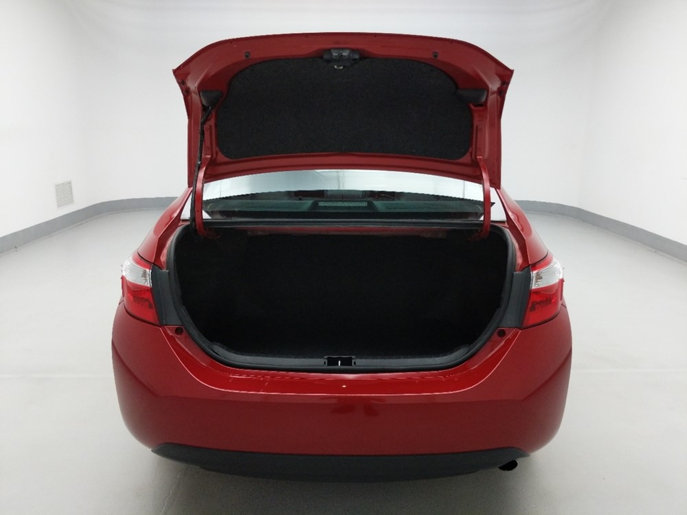 2015 Toyota Corolla - Trunk