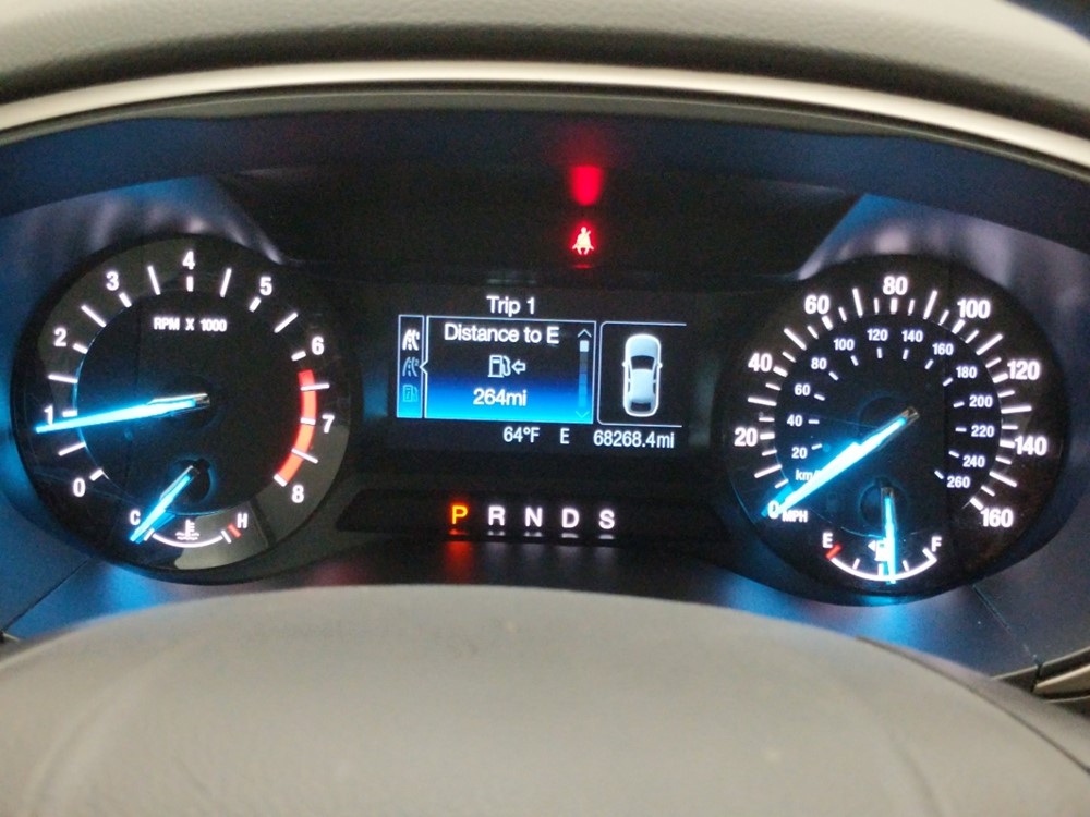 2015 Ford Fusion - Odometer Close Up