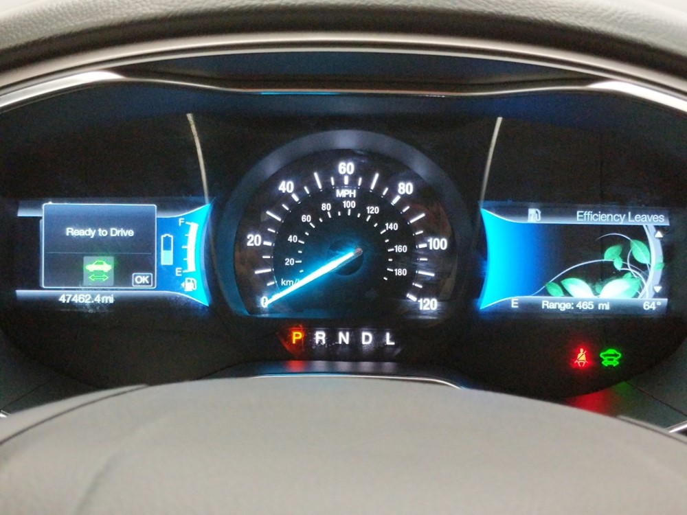 2017 Ford Fusion - Odometer Close Up