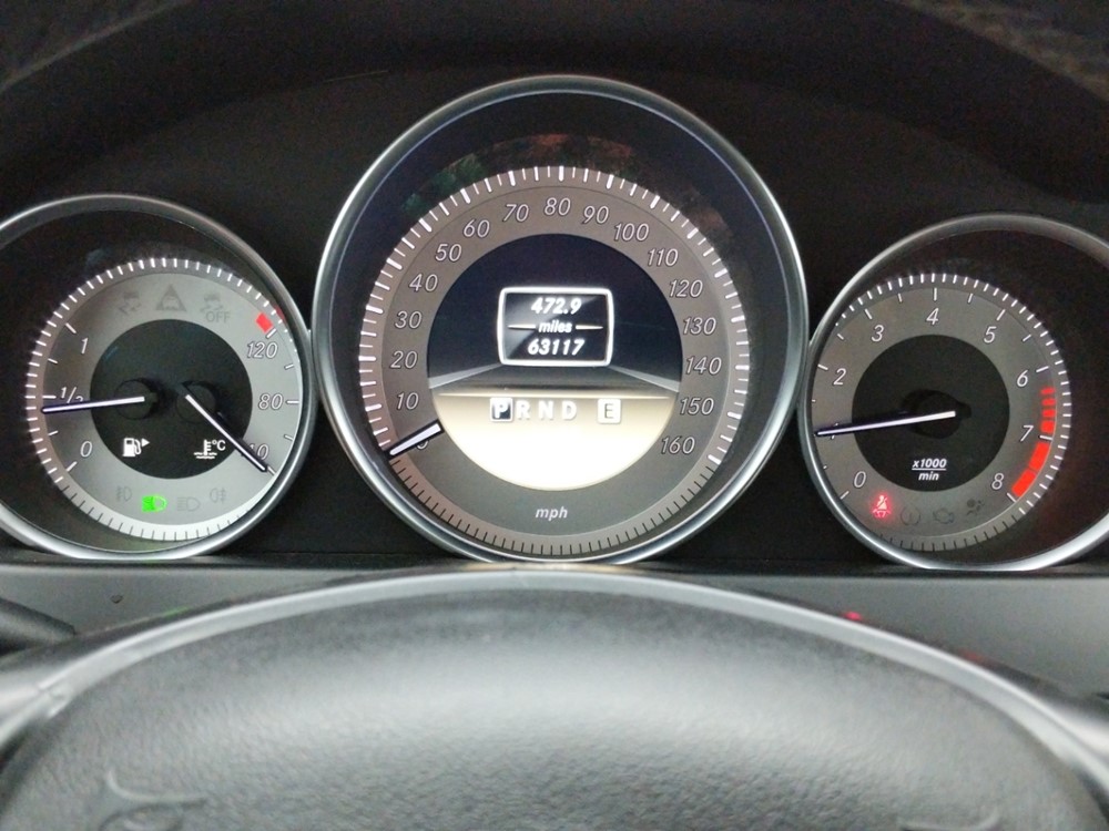 2012 Mercedes-Benz C300 - Odometer Close Up