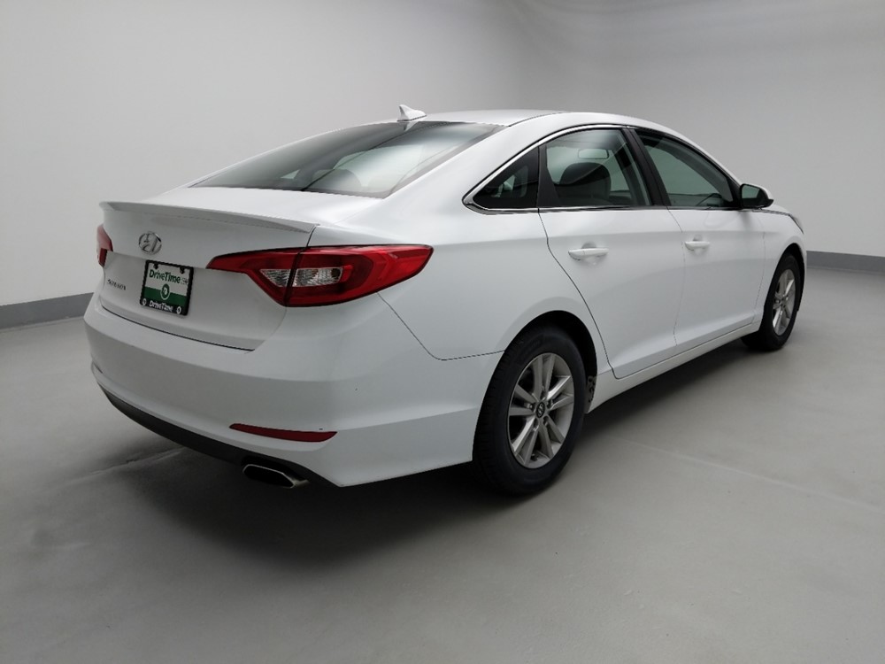 2017 Hyundai Sonata - Passenger Rear Bumper