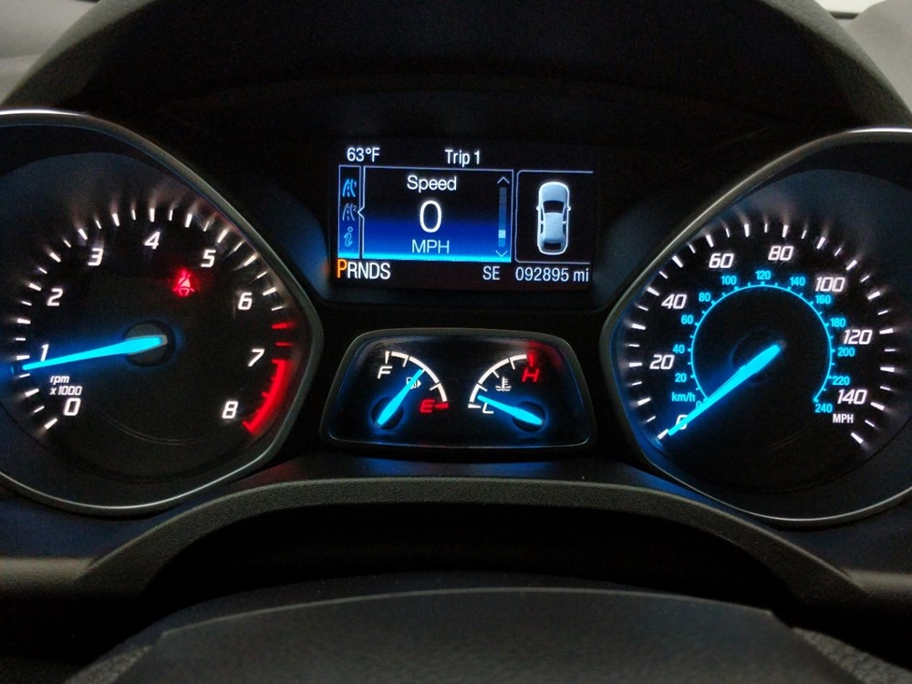 2016 Ford Escape - Odometer Close Up