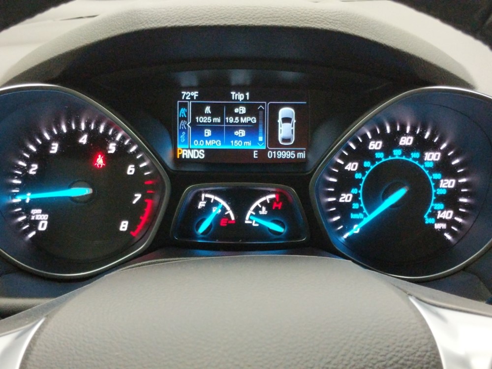 2016 Ford Escape - Odometer Close Up